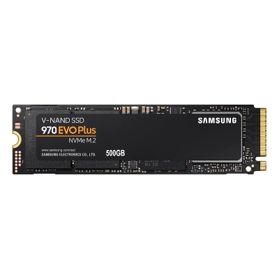 Samsung 970 EVO Plus 500GB PCIe NVMe M.2 (2280) Internal Solid State Drive (SSD)