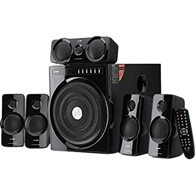 F&D F6000X Powerful 135W Bluetooth Home Audio Speaker & Home Theater System (5.1, Black)