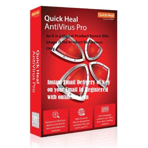 Quickheal® Antivirus Pro Windows (5pc) (Desktop) (1 year)