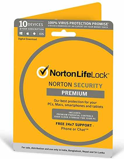 Norton360 Premium - (10 devices) - (36 months) ESD