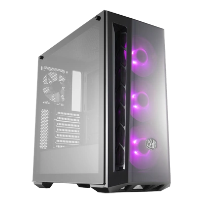 Cooler Master MasterBox MB520 RGB Steel/Plastic/Tempered Glass ATX Mid Tower Computer Case