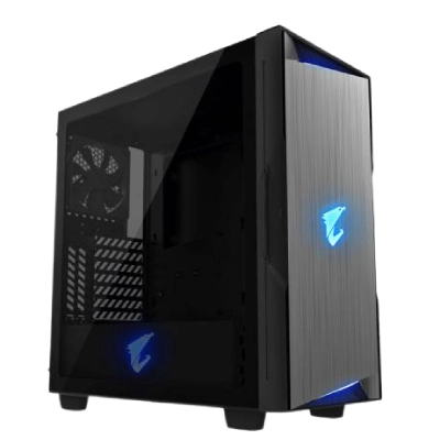 Aorus Gigabyte AC300W  Mid-Tower PC Case(Black)