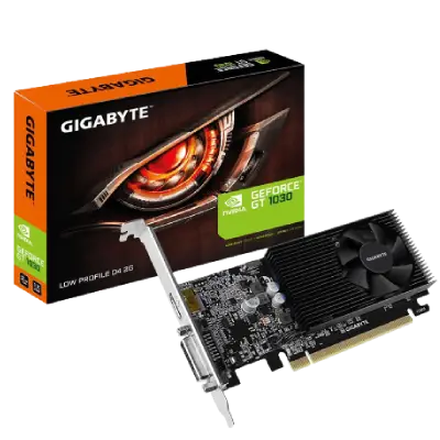 GIGABYTE GeForce GT 1030 Low Profile 2GB DDR4 Graphics Card