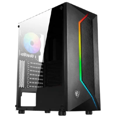 MSI MAG VAMPIRIC 100R Mid Tower Gaming Computer Case