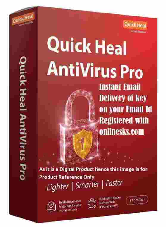 Quickheal® Antivirus Pro Win (10pc) (Desktop) (1yr)