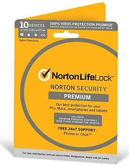 Norton360 Premium - (10 devices) - (12 months) ESD