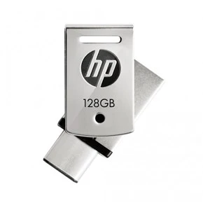 HP X5000M 32GB/64GB/128GB GB OTG Drive USB 3.1 Metallic Flash Drive